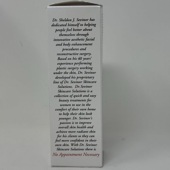 Dr Sevinor Face Lift Solution Toner Anti Aging Firms Tightens Wrinkles New 4 oz - Picture 6 of 8